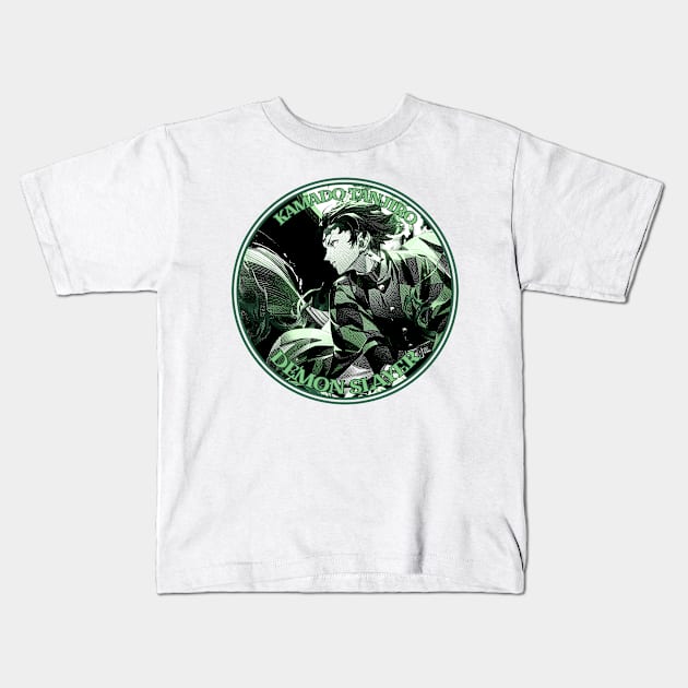 Tanjiro Kamado Kids T-Shirt by Anima X Anima